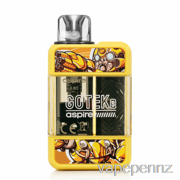 Aspire Gotek S Pod System Yellow VAPE NZ
